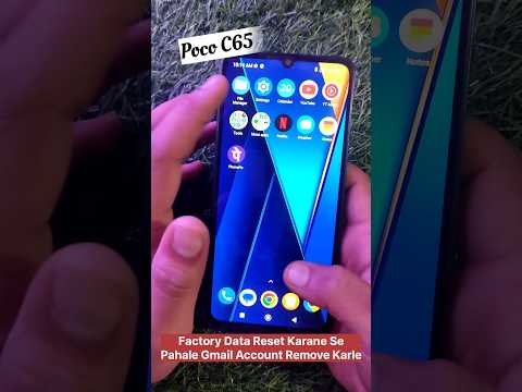 How To Hard Reset POCO C65 ⚡ POCO Mobile Factory Data Reset Kaise Kare 🔥🔥 #shorts #viral #pococ65