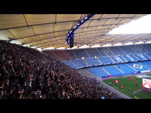 1:1 Ausgleichtor in der 91. Minute - KSC vs. HSV Relegation - Imtech Arena