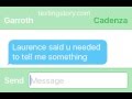 Apologising Take 2 | Garroth Texting Cadenza | Mystreet Texting