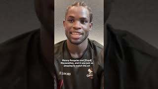 Floyd Mayweather and Manny Pacquiao inspired Canadian boxer Joshua Ofori