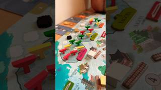 This is Not your typical train game.. 🛤️🚞🚂🚄🌿❤️☺️ #boardgames #tabletopgaming #gamenight