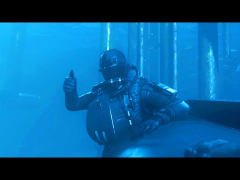 Call of Duty - Task Force 141 Attack a Russian Oil Rig | Professional Gameplay, Veteran Difficulty