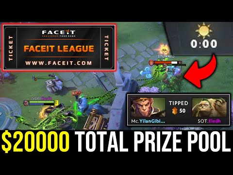OMG $20000 HOOK!! THE FIRST PUDGE WHO TOYING EVERYONE IN TOURNAMENT - FACEIT LEAGUE DOTA 2