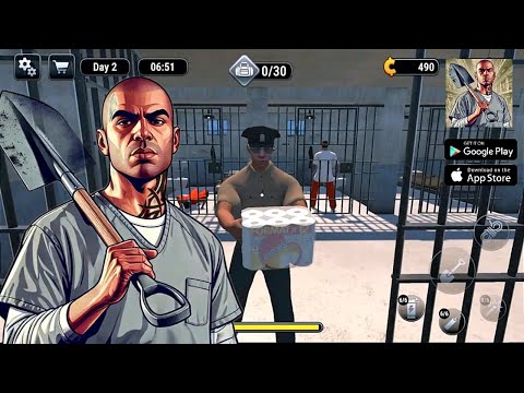 Prison Escape 3D Simulator Mobile Game (First Release) Android Gameplay 2025