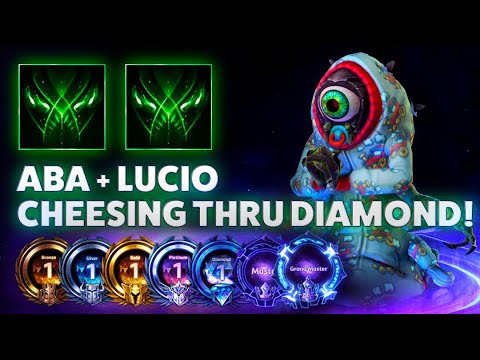 Abathur Ultimate Evo - ABA+LUCIO CHEESING THRU DIAMOND! - B2GM Season 7(Diamond 1)