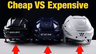 Cheap VS Expensive Hockey Helmets - Which one is the best and most protective ?