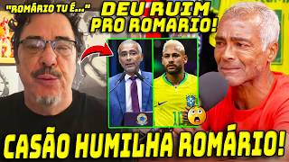 🔥CASAGRANDE DETONA ROMÁRIO AO VIVO E COBRA COMO SENADOR!