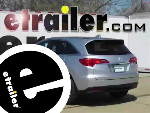 etrailer | Beginner’s Guide to Installing the Curt Trailer Hitch Receiver on a 2015 Acura RDX