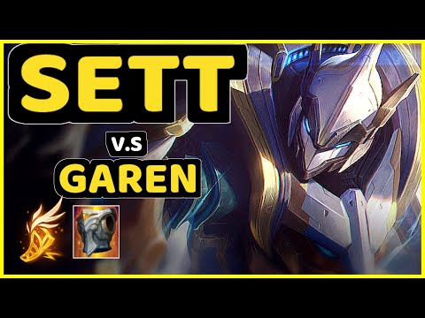 BJERGSEN (SETT) vs GAREN - MID GAMEPLAY - NA Ranked DIAMOND