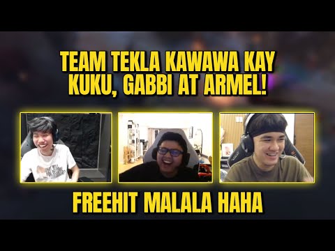 TEAM TEKLA KAWAWA KAY KUKU, GABBI AT ARMEL - FREEHIT YUNG IJUANDERBOYS WALA DAW UTAK HAHA!