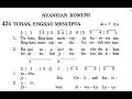 TUHAN ENGKAU MENCIPTA Lagu Komuni Puji Syukur No 424 Lagu Rohani Katolik