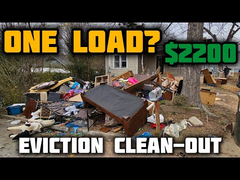 Dangerous Eviction CLEAN-OUT In The NorthEast Atlanta Hoods | Junk Removal Job!