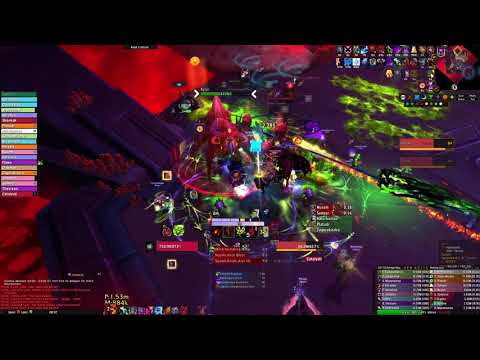 The Hivemind Mythic Ny'alotha, the Waking City | Blood Death Knight