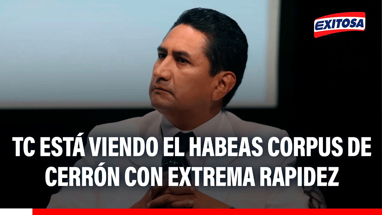 🔴🔵 Constitucionalista sobre Vladimir Cerrón en el TC: "Se está resolviendo rapidito"