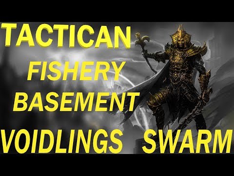Divinity: Original Sin 2 - Tactician mode - Fishery basement - Voidlings swarm - Boss Fight -Vanilla