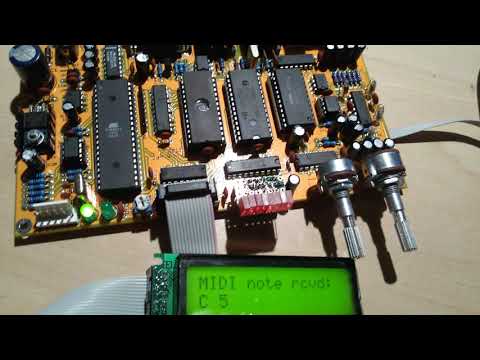 Diy MIDI FM Synth with Yamaha OPL2 (YM3812) - part 1