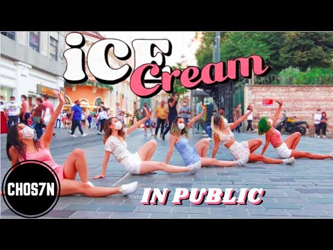 [KPOP IN PUBLIC TURKEY 'MASK VER'] BLACKPINK - Ice Cream (with Selena Gomez) Dance Cover by CHOS7N