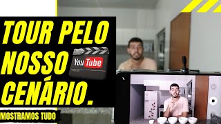 TOUR PELO NOSSO CENÁRIO | CONHEÇA NOSSA COZINHA MOSTREI TUDO