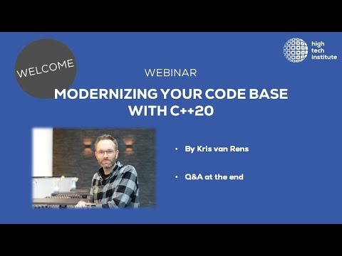 Modernizing your code base with C++20 by Kris van Rens