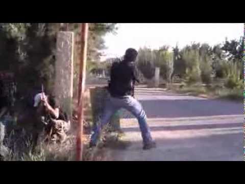 استهداف كتيبة عمر بن الخطاب رتل عسكري لقوات النظام في الغوطة الشرقية في ريف دمشق