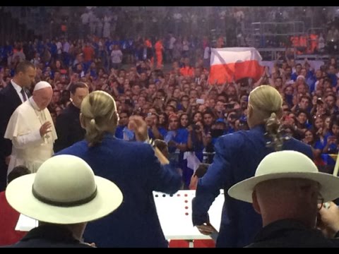Golec uOrkiestra - Papa Francesco meeting with volunteeres - ŚDM - ABBA Ojcze