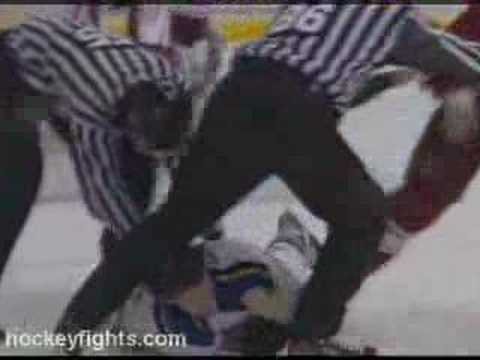 David Backes vs Keith Ballard