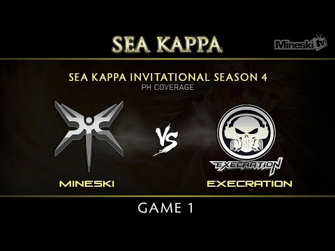 Mineski vs Execration | Game 1  | SEA Kappa Invitational | PH Coverage