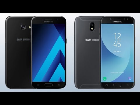 Galaxy A5 2017 vs J5 2017 - Comparison video