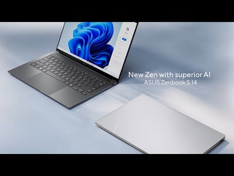 ASUS Zenbook S14 OLED (2024) AI PC, with Touchscreen, Metal Body ...