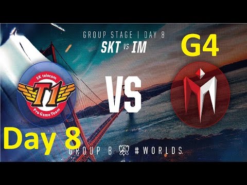 SKT vs IM Game 2 Highlights - 2016 Worlds Group Stage - Day 8