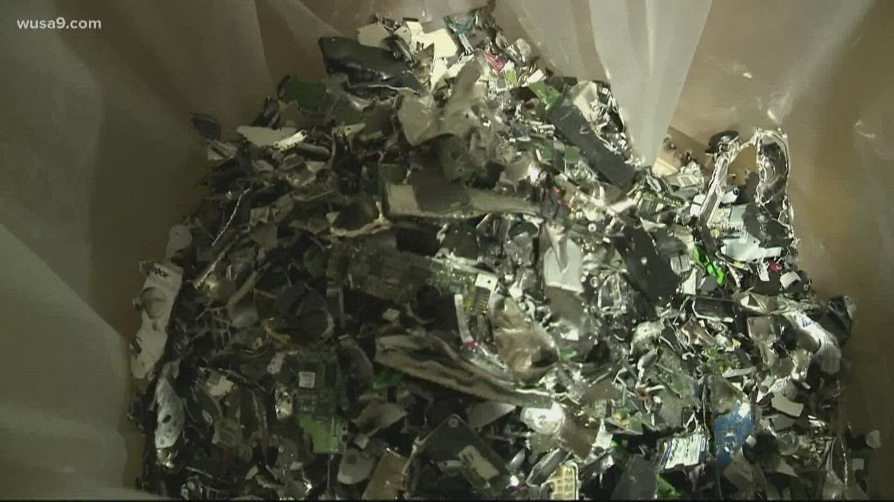 How does electronic recycling work?