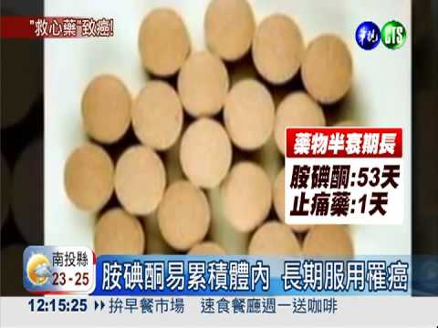 心律不整藥"胺碘酮" 吃多恐罹癌