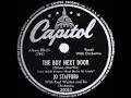 1945 Jo Stafford - The Boy Next Door