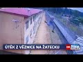 Záběry Pokusu O útěk Z českého Vězení Muž Skočil Do žiletkového Drátu Odnesl Si 160 Ste
