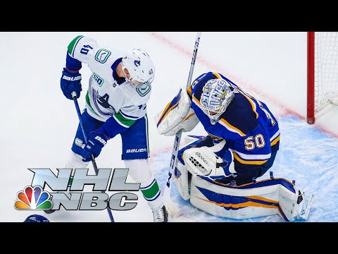 NHL Stanley Cup First Round: Canucks vs. Blues | Game 1 EXTENDED HIGHLIGHTS | NBC Sports