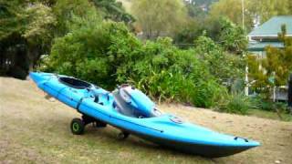 preview picture of video 'Motojak motorized kayak ready for launch'