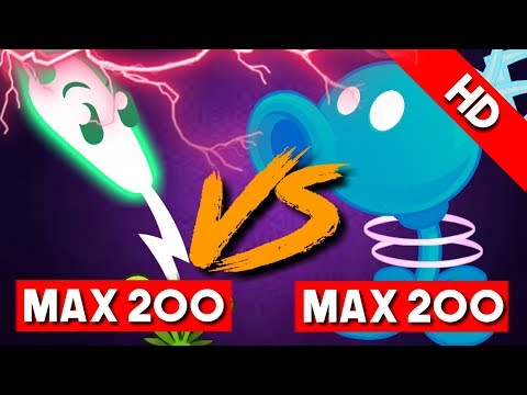Lightning Reed VS Electric Peashooter MAX LEVEL 200