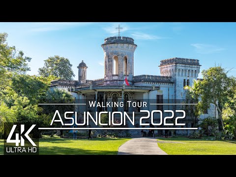 【4K 60fps】🇵🇾 VIRTUAL WALKING TOUR: 🚶 «Asuncion - Paraguay 2022» 🎧 ORIGINAL SOUNDS 🚫 NO COMMENT 📺ASMR