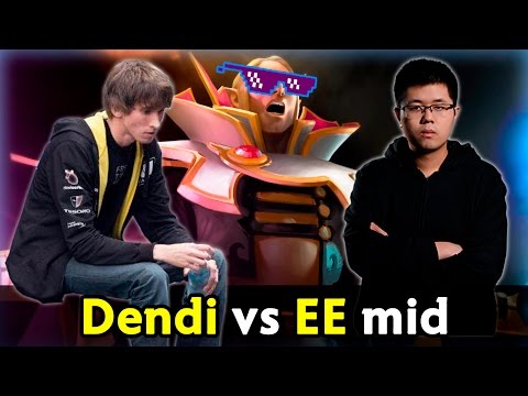Dendi vs EternalEnvy mid — Invoker vs Templar Assassin