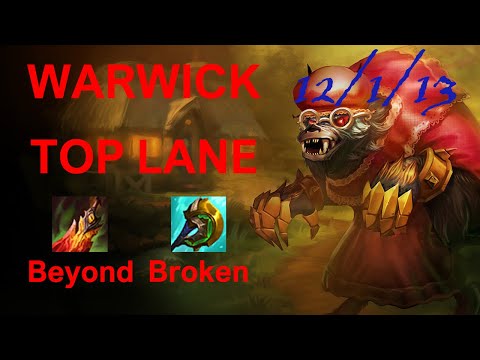 EASY WARWICK CARRY BUILD Season 11 | Warwick Top lane Guide Season 11 - League of Legends