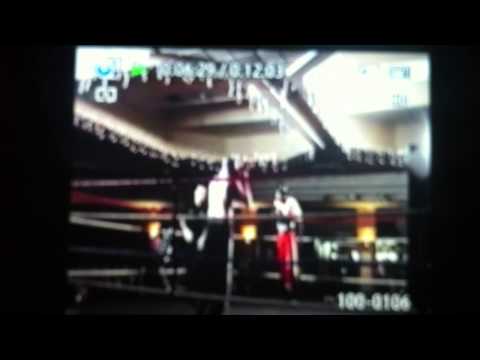 Keith o rulligan vs criss Hawkins fight night 2012 Belfast