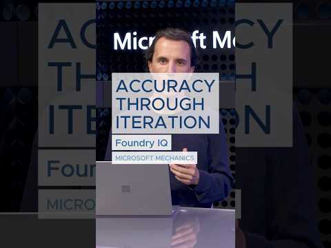 Increase answer accuracy with Foundry IQ. #AzureAISearch  #AgenticAI #Foundry #RAGApplications