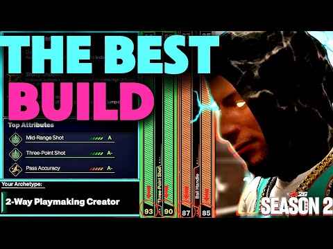 THIS 2-WAY PLAYMAKER is THE BLUEPRINT for NBA 2K26 *HIGH PASS ACCURACY* 