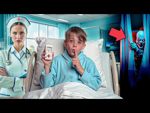 Nurse NERVES until the HORROR CLOWN comes😱