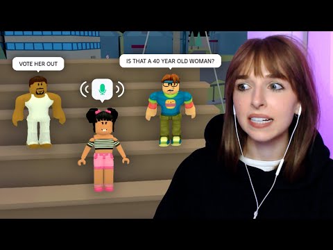 i used voice chat in ROBLOX TOTAL DRAMA ISLAND