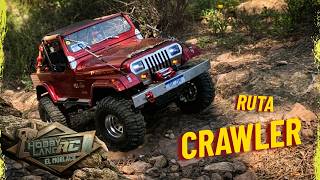 💥RC Crawler 4x4💥 en acción | Ruta ⛰Off Road⛰ con obstáculos reales en el MORLACO