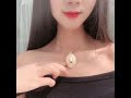 Plating Light Rose Gold Platinum 18K Fashion Elegant Pattern Photo Box Floating Locket Necklace