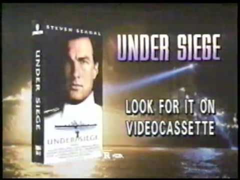 Under Siege / Passenger 57 Video Release Combo Spot