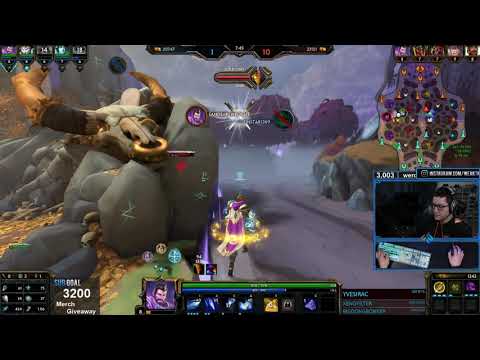 Merlin: THE BEST POSSIBLE BUILD TO DESTROY WITH HIM - Smite