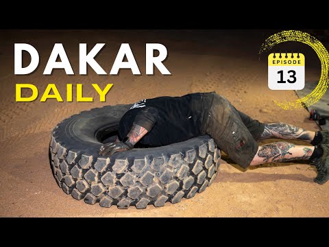 Dakar 2026: Tires punctured, time lost – Mercedes SK | Met Jacky Ickx